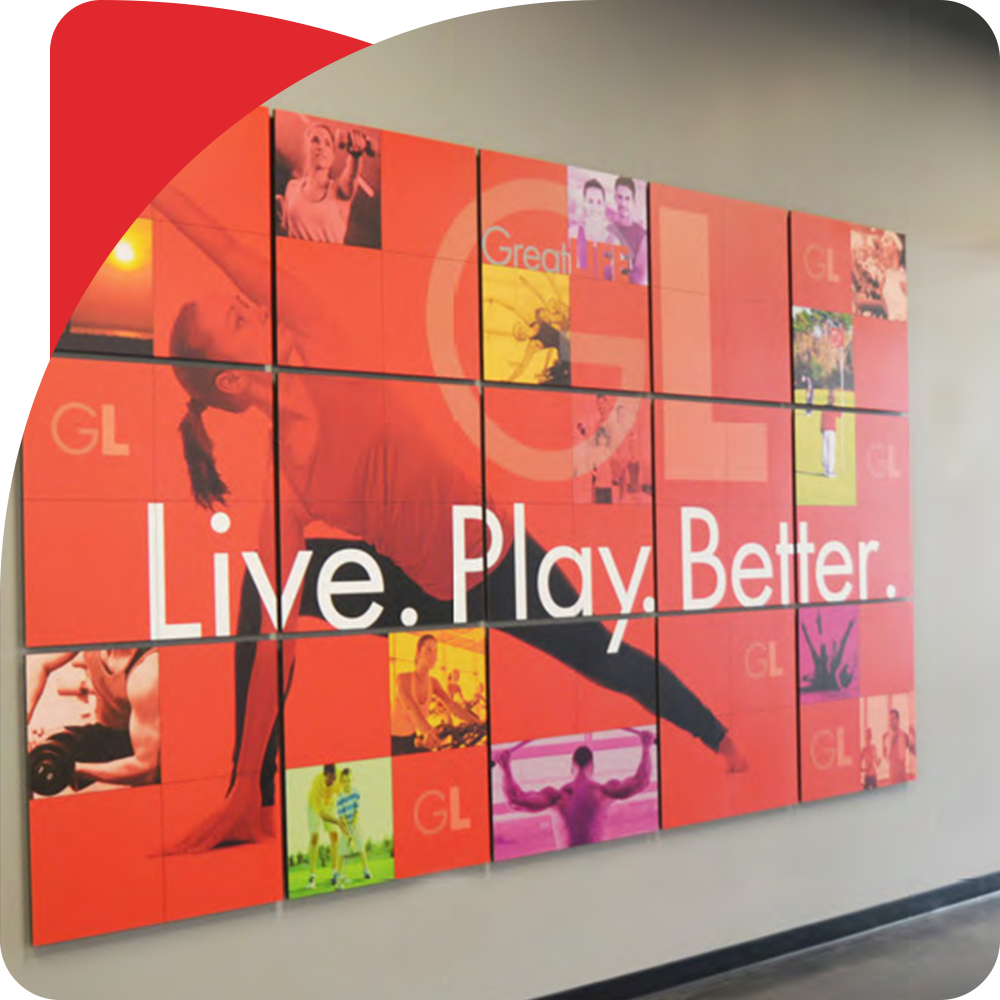 JAS Industries LED video wall signage